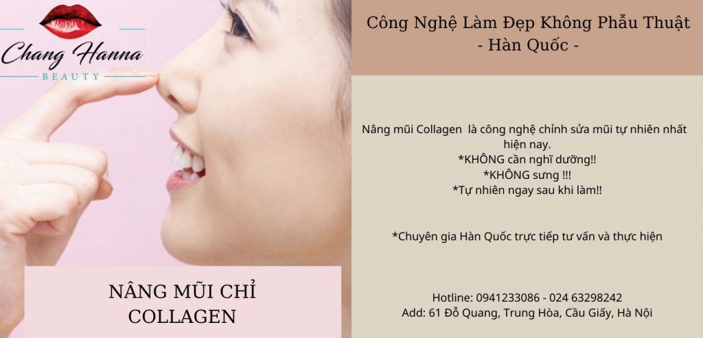 NÂng MŨi ChỈ Collagen