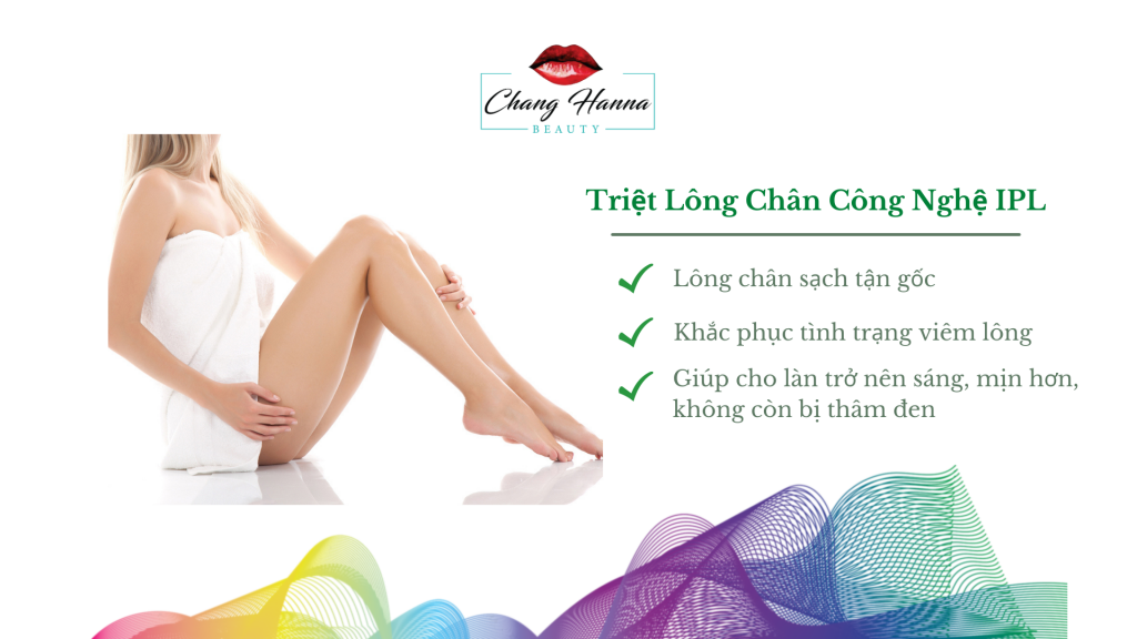 Triệt lông chân công nghệ IPL