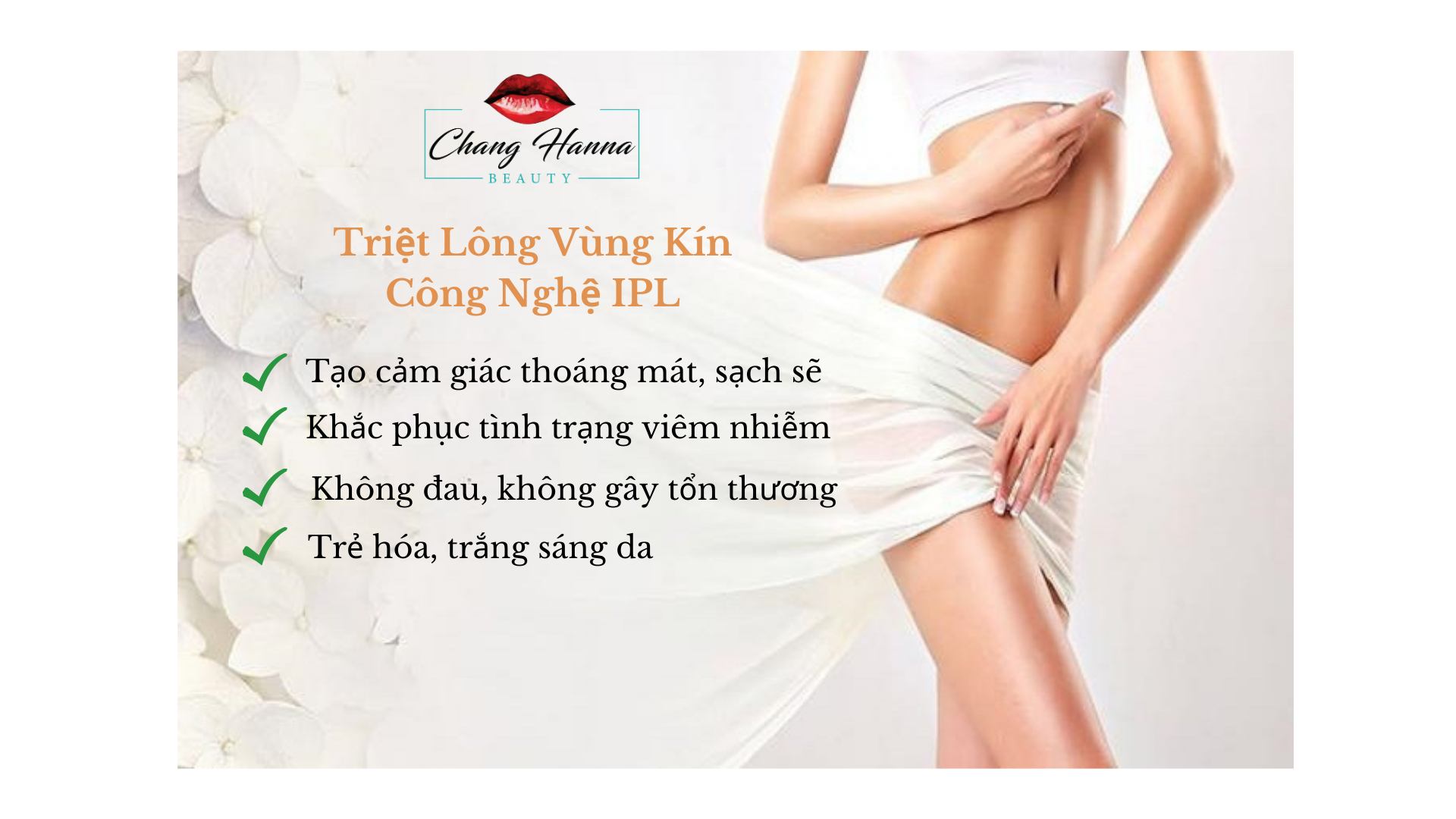 Triệt Lông Vùng Kín công nghệ IPL