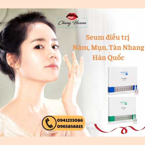 Serum trị nám mụn tàn nhang