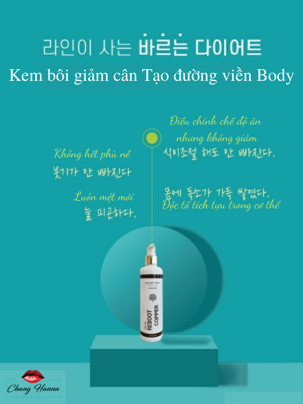 Kem Giảm Béo đào Thải độc Tố Tạo đường Viền Body