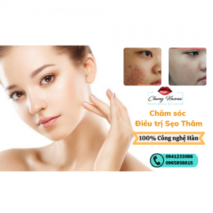 Chăm sóc điều trị sẹo thâm