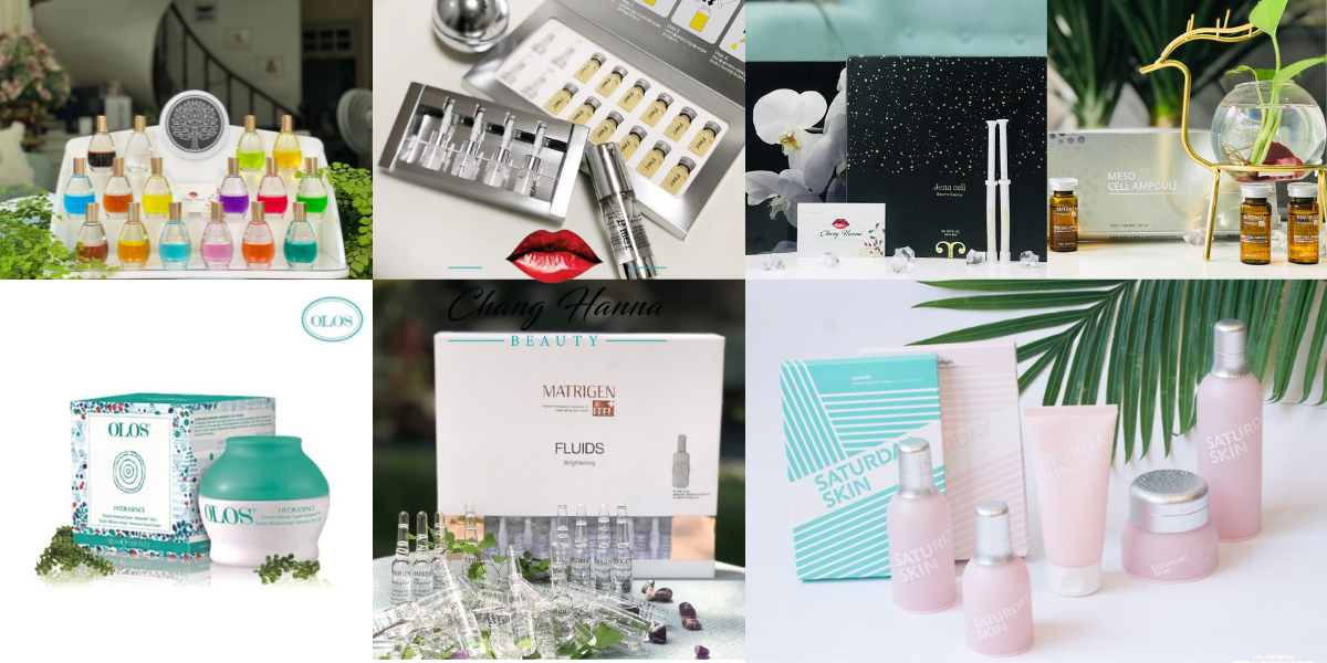 Sản phẩm nội địa chất lượng tại Chang Hanna Beauty