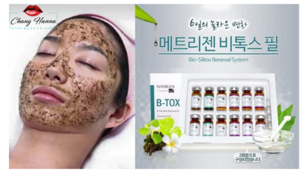 Chăm sóc lỗ chân lông to B Tox Peel