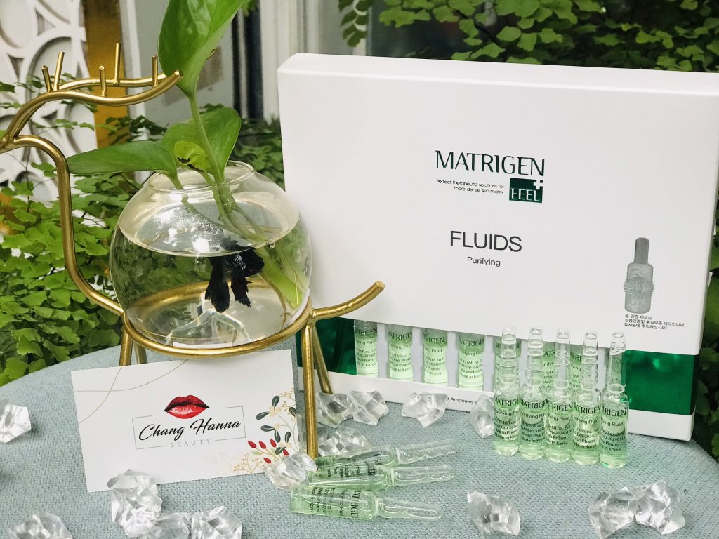 matrigen mụn