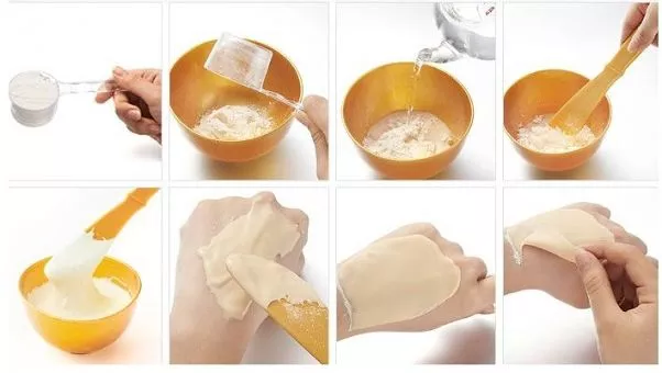 Bột mặt nạ thảo mộc Amour Herb Green Tea Modeling Mask Pack
