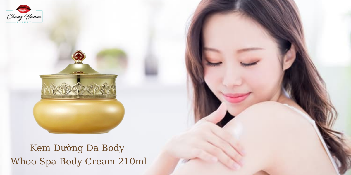 Kem Dưỡng Da Body Whoo Spa Body Cream 210ml
