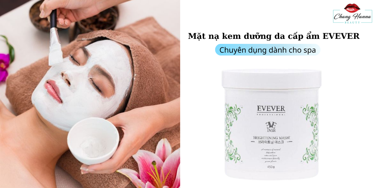 Mặt Nạ Kem Dưỡng Da Cấp ẩm Evever Chuyên Dụng Dành Cho Spa