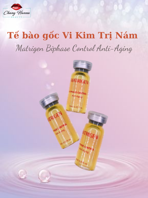 Tế Bào Gốc Trắng Da Trị Nám Matrigen Biphase Control Anti Aging