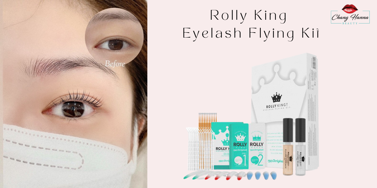 Set uốn mi Collagen Hàn Quốc Rolly King Eyelash Flying Kit